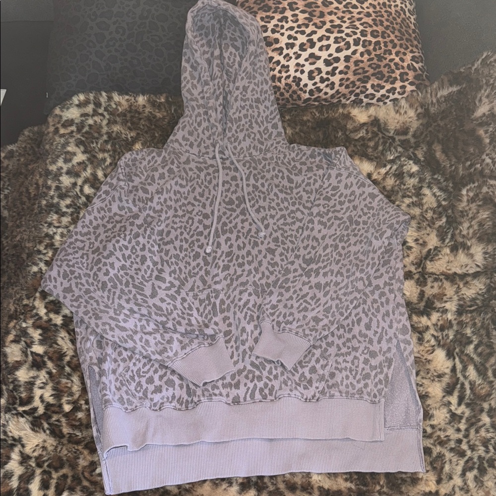 American Eagle Outfitters Purple Leopard Print Jegging Fit